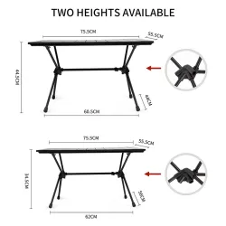 NATUREHIKE FT11 : Table de camping portable et légère